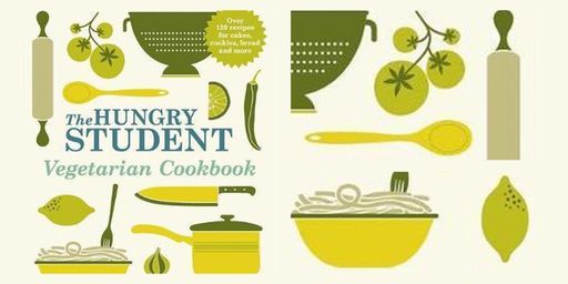 Vegetarisch kookboek voor studenten.